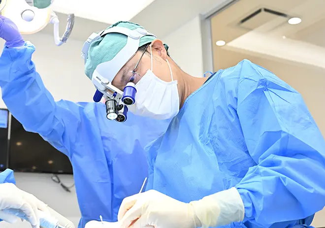 難症例の多様な治療実績を持つドクターが対応